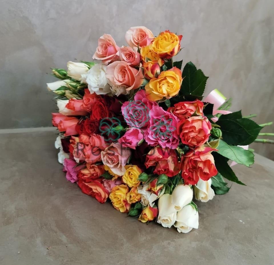 Букет цветов из: Розы в Грицовский