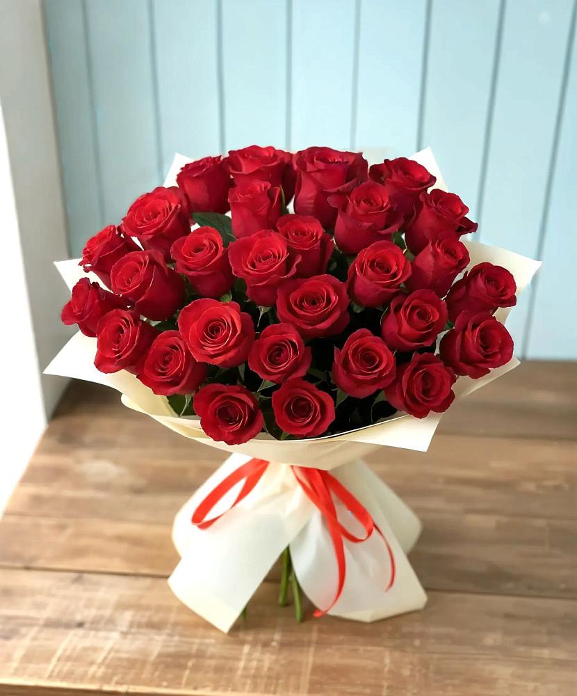 Букет 29 Красных роз в Грицовский