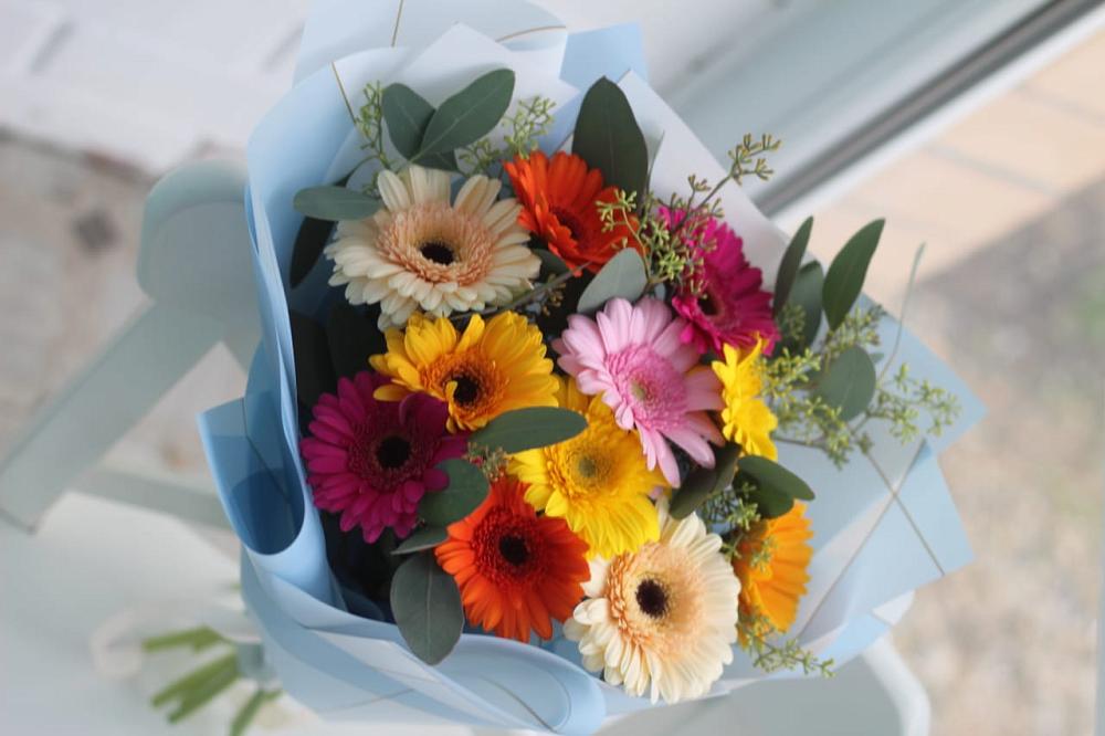 Букет цветов из: Герберы в Грицовский