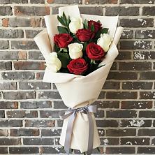 Букет цветов из:  Розы в Грицовский