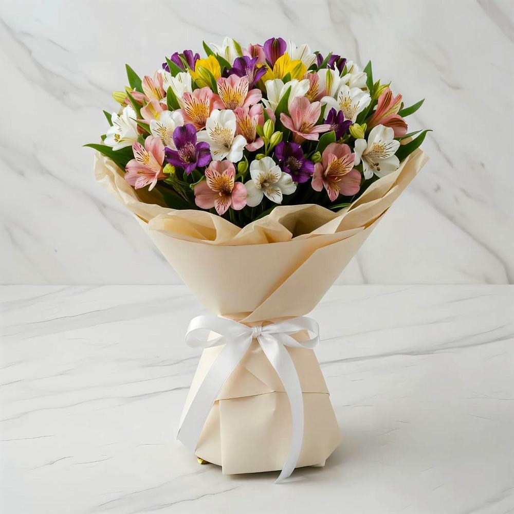 Букет цветов из: Альстромерии в Грицовский