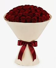 Букет 101 Бордовая роза Блэк Бакарра в Грицовский