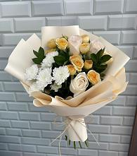 Букет цветов из:  Розы и Хризантемы в Грицовский