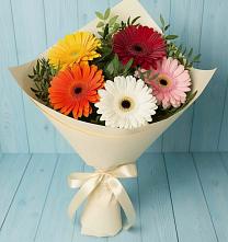 Букет цветов из:  Герберы в Грицовский