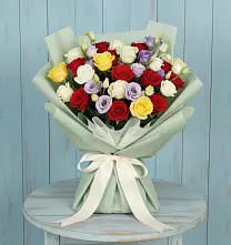 Букет цветов из:  Розы #REPLACE_PRED# Грицовский