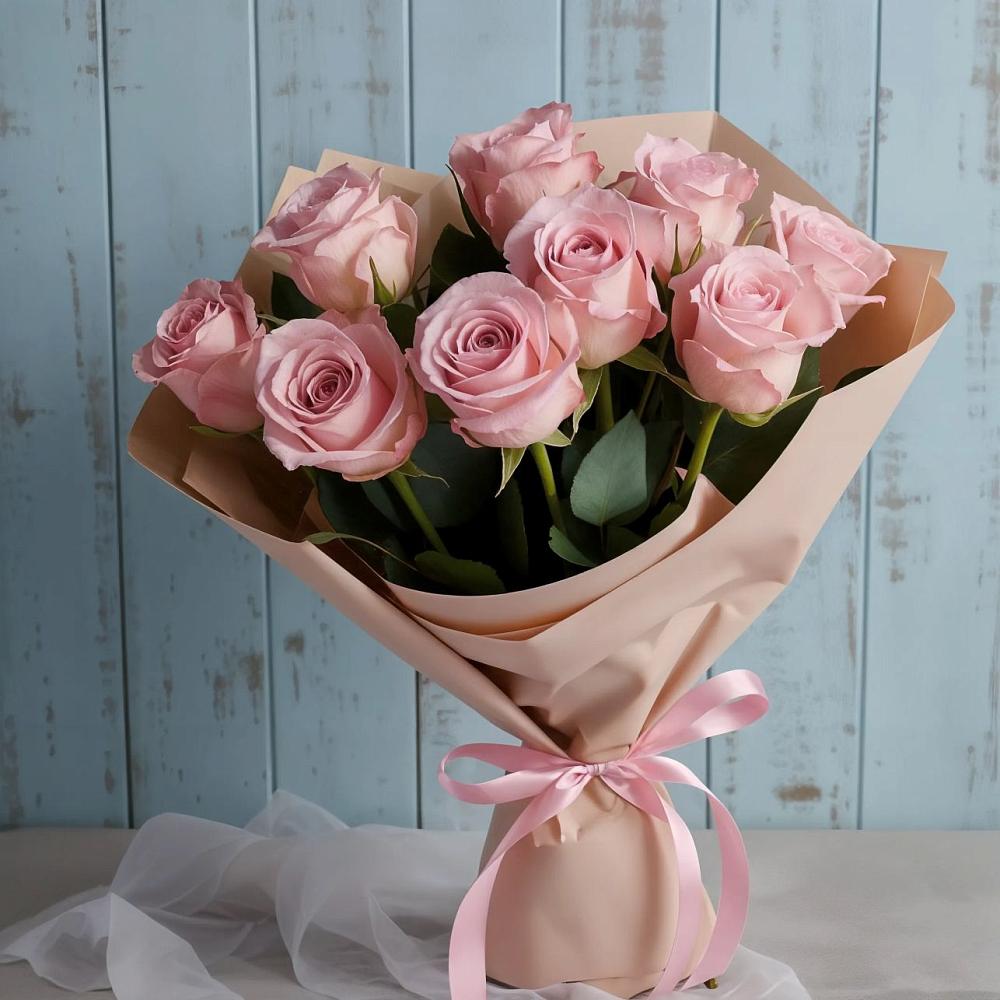 Букет цветов из: Розы в Грицовский