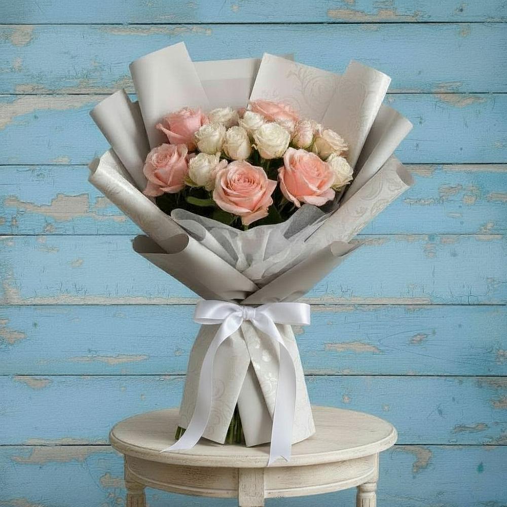 Букет цветов из: Розы в Грицовский