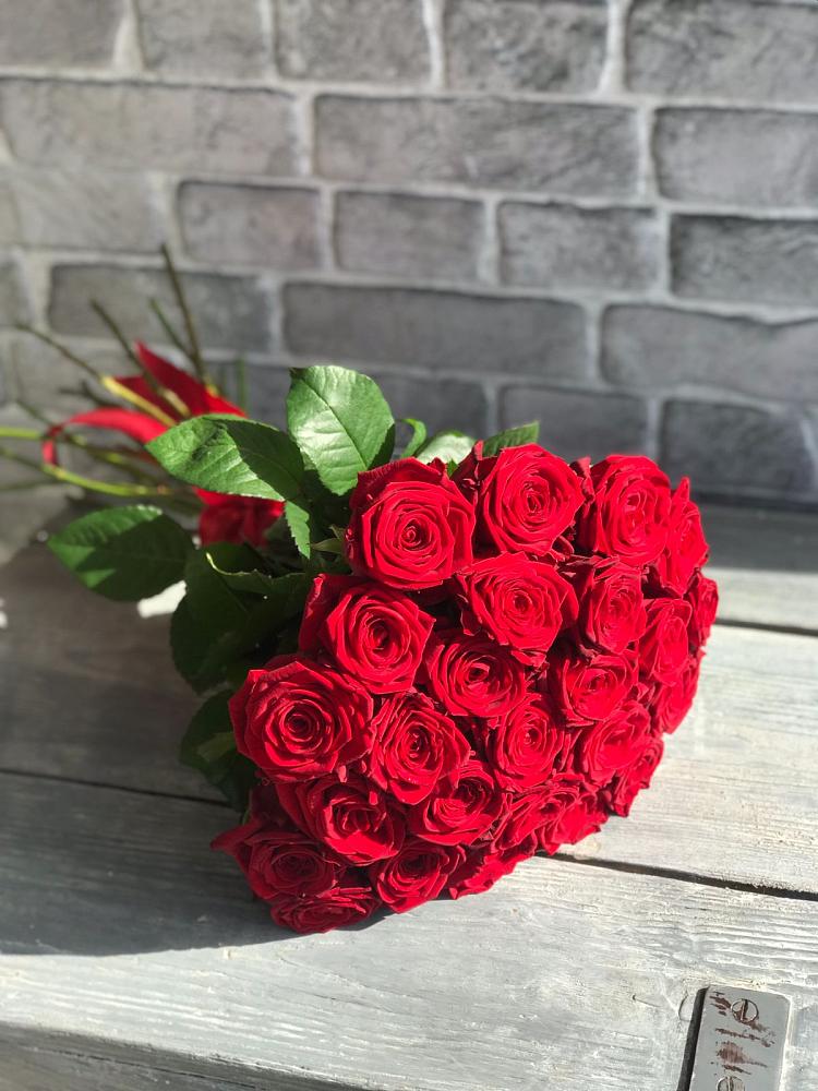 Букет Красные розы Фридом в Грицовский
