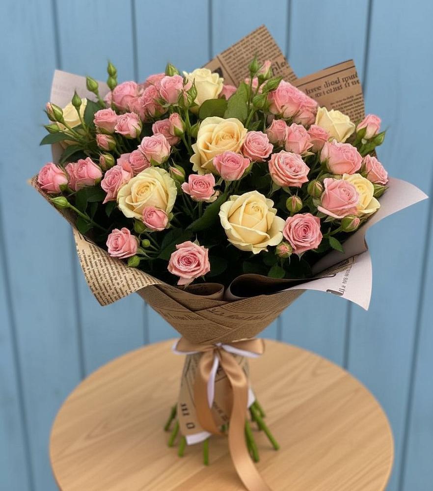 Букет цветов из: Розы в Грицовский