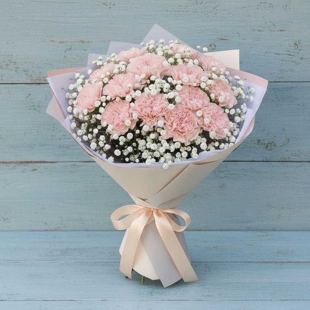 Букет цветов из: Гвоздики в Грицовский