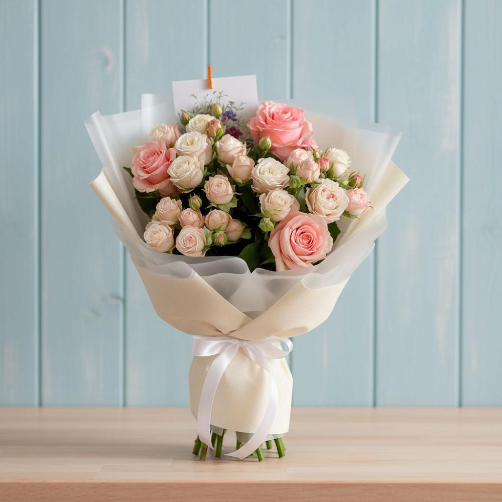 Букет цветов из: Розы в Грицовский