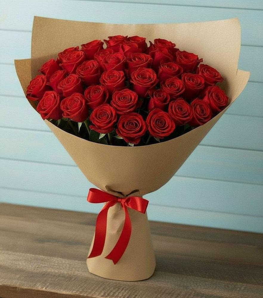 Букет Красные розы Милано в Грицовский