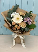Букет цветов из:  Герберы и Хризантемы в Грицовский