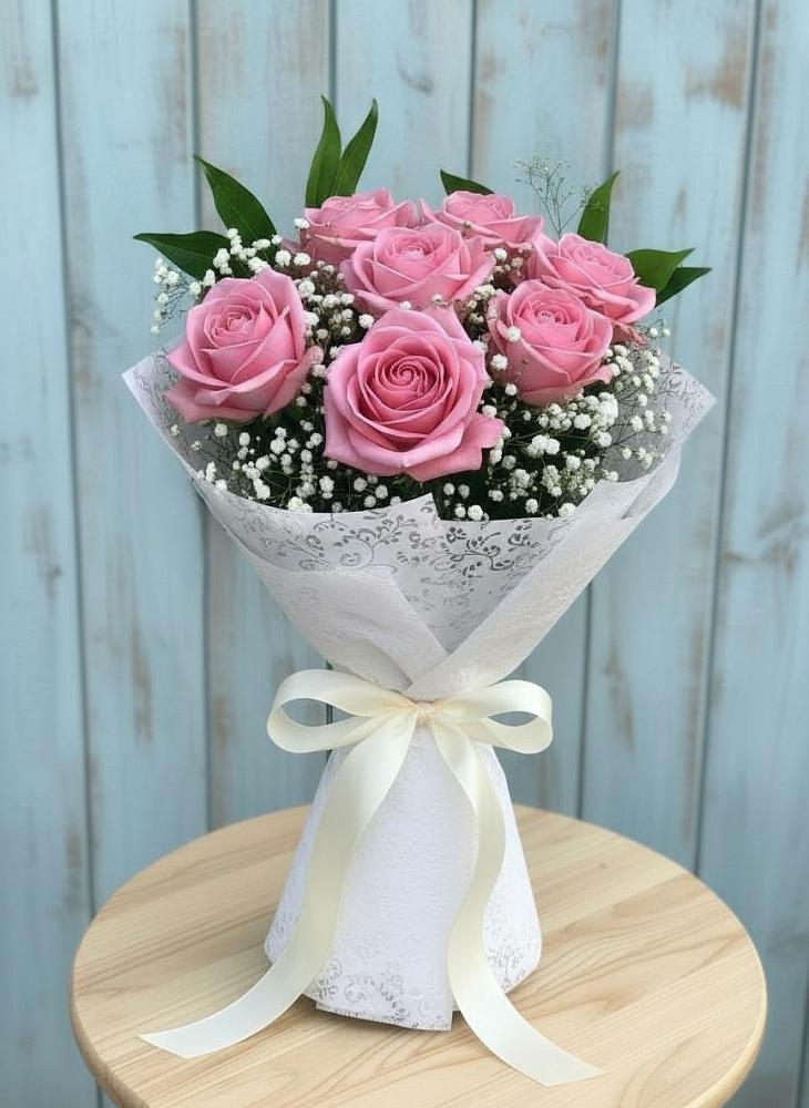 Букет цветов из: Розы в Грицовский