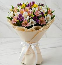 Букет цветов из:  Альстромерии в Грицовский