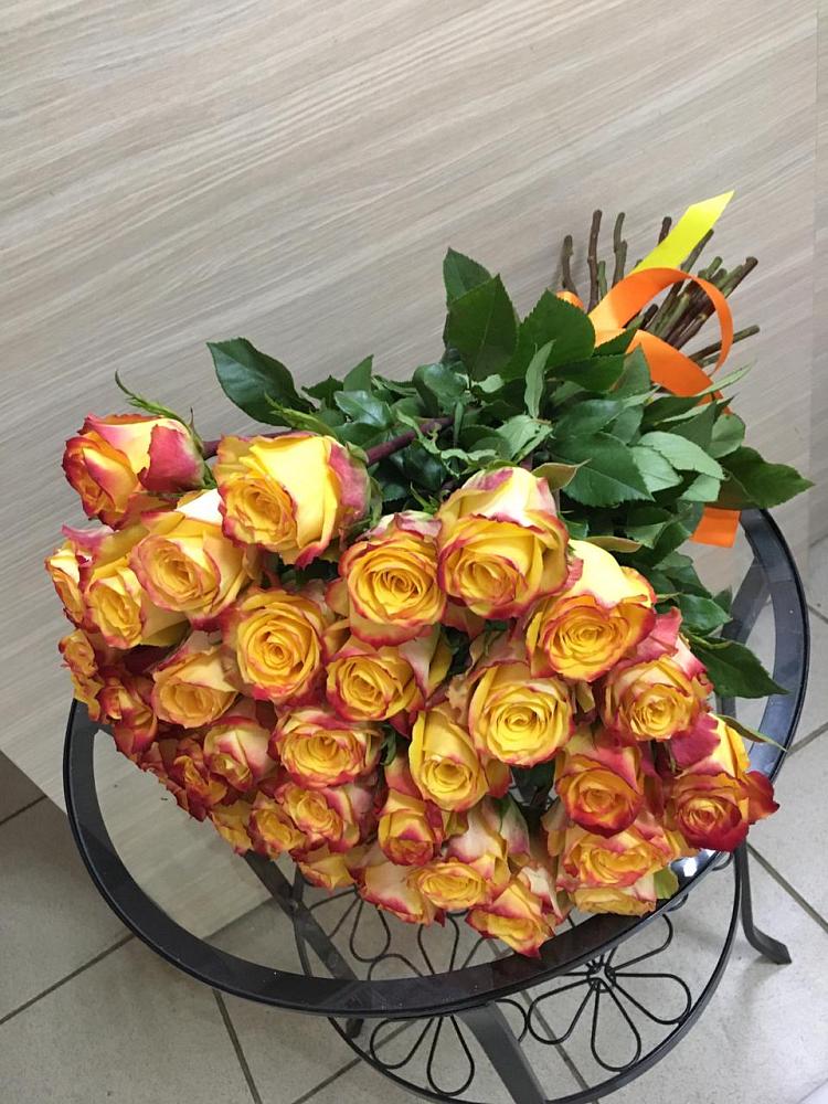 Букет Желтые розы в Грицовский