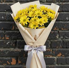 Букет цветов из:  Хризантемы #REPLACE_PRED# Грицовский