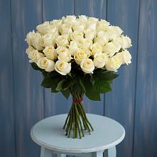 Букет 51 Белая роза Эдлесс Лав #REPLACE_PRED# Грицовский