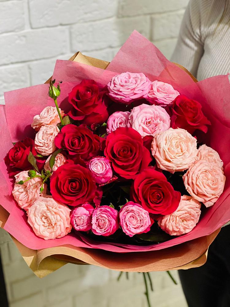 Букет цветов из: Розы в Грицовский