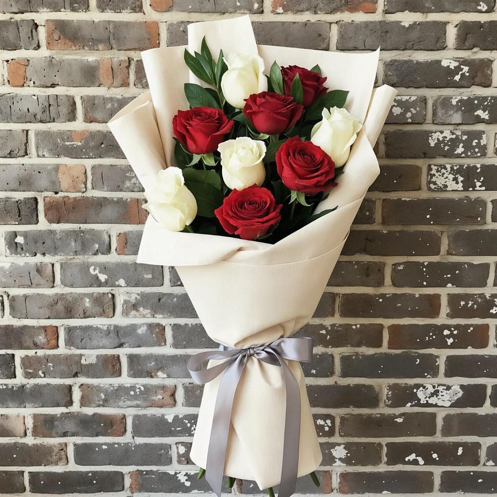 Букет цветов из: Розы в Грицовский