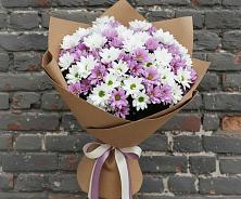 Букет цветов из:  Хризантемы #REPLACE_PRED# Грицовский