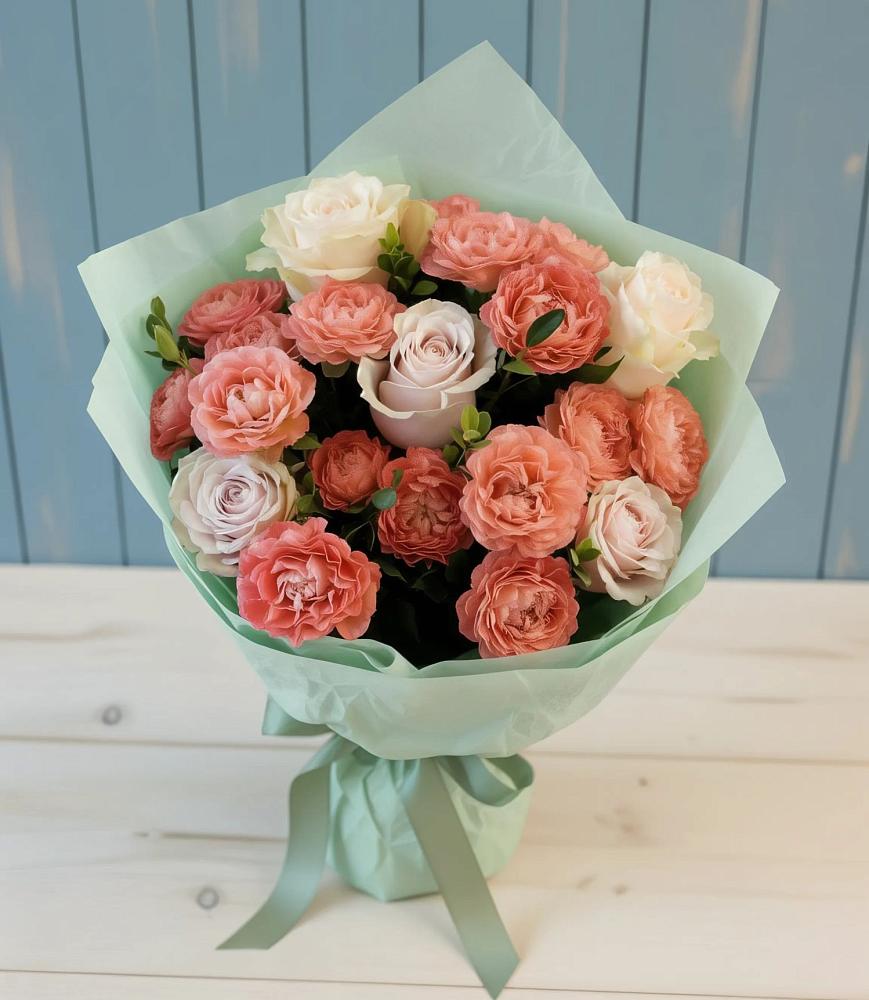 Букет цветов из: Розы в Грицовский