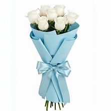 Букет 7 белых роз Проуд #REPLACE_PRED# Грицовский