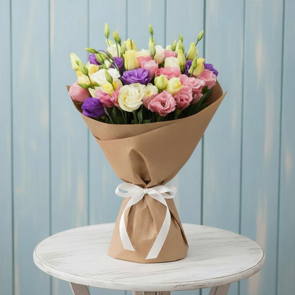 Букет цветов из: Лизиантусы в Грицовский