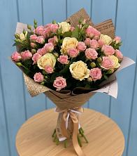 Букет цветов из:  Розы в Грицовский