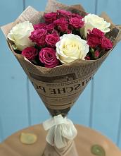 Букет цветов из:  Розы в Грицовский