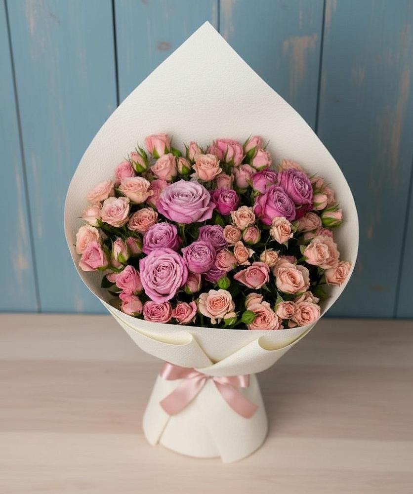 Букет цветов из: Розы в Грицовский