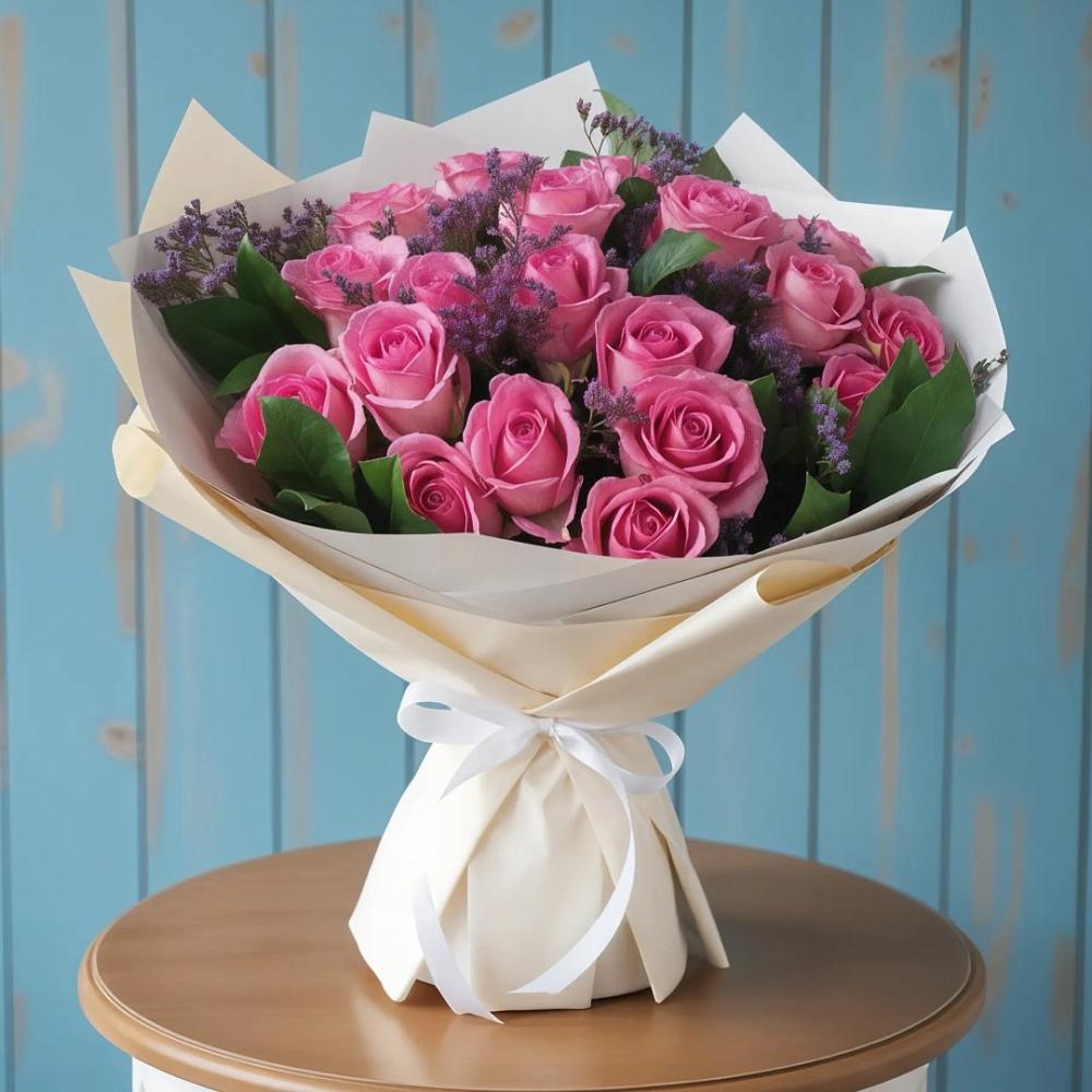 Букет цветов из: Розы в Грицовский