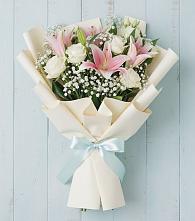 Букет цветов из:  Лилии в Грицовский