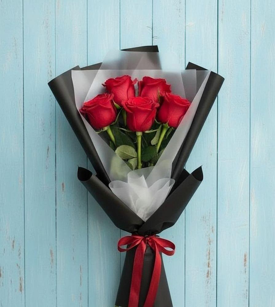 Букет цветов из: Розы в Грицовский