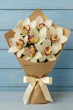 Букет цветов из:  Орхидеи и Розы в Грицовский