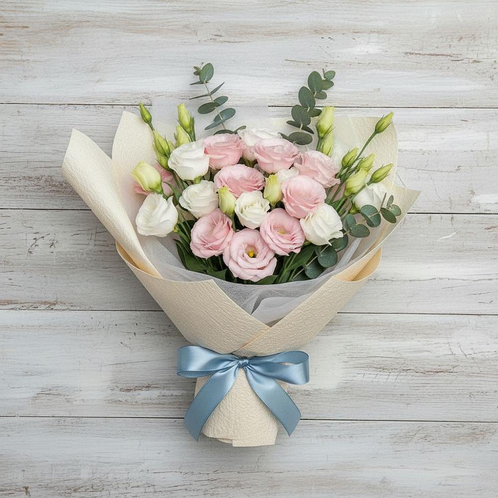 Букет цветов из: Лизиантусы в Грицовский